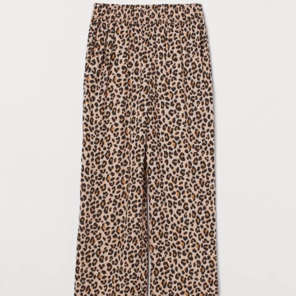 H&M leopard pant